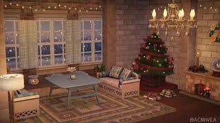 ACNH: Winter House | Curlos | Happy Home Paradise (@acnhvea) #acnh #animalcrossing