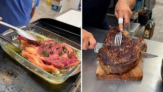 Juicy Ribeye & Hasselback Perfection! Treat your taste buds to a feast of flavors! 