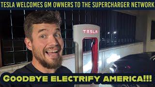 Charging my Chevy Equinox EV on the Tesla Supercharger Network for the FIRST TIME!!!