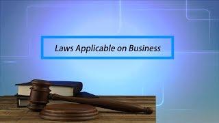 LAWS APPLICABLE ON BUSINESS | IID | ENTREPRENEUR INDIA TV |