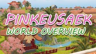 NEW ASIAN WORLD! Pinkeusaek The Sims 3 World Overview