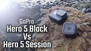 GoPro Hero 5 Black vs Hero 5 Session - Hands On Review