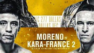 UFC 277: Brandon Moreno vs Kai Kara France 2 TRAILER ''The Rematch''