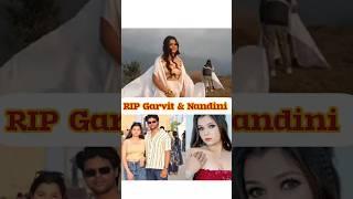 Youtube couple no more Rip Garvit and Nandini #youtube #youtuber #news #rip #shorts #amitchattezee