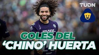 ¡Lo van a extrañar! ¡Goles de César el 'Chino' Huerta en su paso por los Pumas! | TUDN