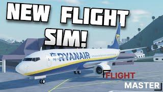 Flight Master - BRAND NEW FLIGHT SIMULATOR! (Roblox)