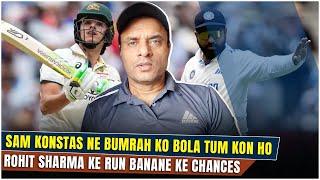 Sam Konstas Ne Bumrah Ko Bola 'Tum Kon Ho,' Rohit Sharma Ke Run Banane Ke Chances | Tanveer Says