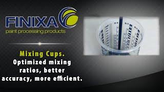 Finixa Mixing Cups - Optimized mixing ratios, better accuracy & more efficient!