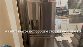 LG Refrigerator error 22 troubleshooting repair instructions Bad compressor relay￼ fix￼