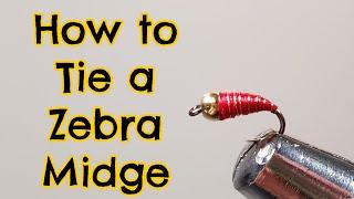 Tying a Zebra Midge (An Original Euro Nymph?)