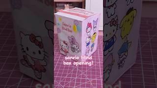 sanrio blind box! #diy #sanrio #papercraft #craft #hellokitty #mymelody #asmr #kpop #blindbox