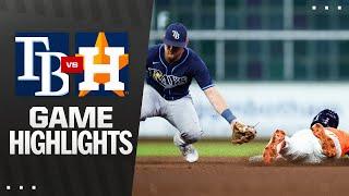 Rays vs. Astros Game Highlights (5/30/25) | MLB Highlights