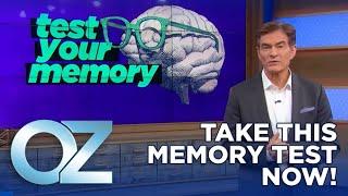Can't Recall Anything? Try This Memory Test to Find Out! | Oz Health