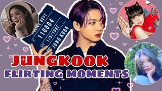 JUNGKOOK VS GIRLS - FLIRTING MOMENTS (정국)