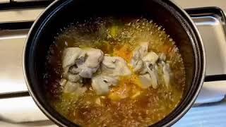 야식은 라면~! | 굴 듬뿍 굴라면 |