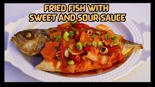 Fried Fish with Sweet and Sour Sauce