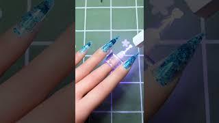 Poly gel nail idea #nails  #nailart #simplenails