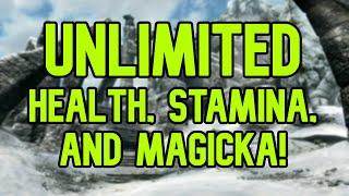 How To Get Unlimited Health, Stamina, And Magicka In Skyrim (Console Command)