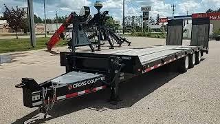 CROSS COUNTRY 303ATAR 30 Ton Air Tilt Deck, Air Ramp Tag Trailer | CC183659