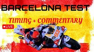 LIVE MOTOGP BARCELONA MOTOGP TEST TIMINGS