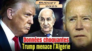 Données inquiétante, Le 1er plan de Trump envers l'Algérie-vive polémique sur le budget d'Algérie