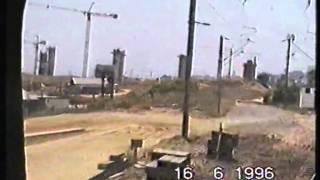 Linha Azambuja 1996 - Estação Povoa - Construção P.V.Gama e Est Oriente