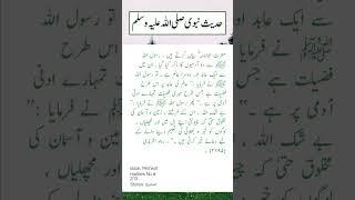 Short Hadiths of Prophet Muhammad in Urdu: A Guide to Patience and Helping Others #youtubeshorts