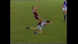 Montage of 1996 AFL Marks.