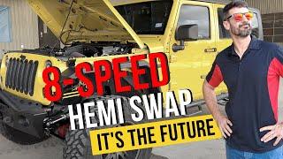 The Future of Jeep Hemi Swaps for JK Wrangler, 8-speed transmission