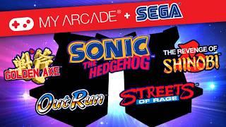 Just Revealed: SEGA + MY ARCADE in 2025! | Golden Axe, OutRun, Shinobi, & MORE!