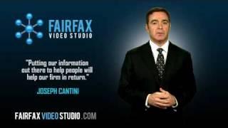 Fairfax Video Studio Testimonial - Joseph Cantini