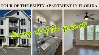 MOVING OUT OF THE RENTAL APARTMENT & TOUR OF THE EMPTY APARTMENT IN FL || SEA GREEN COASTAL COTTAGE