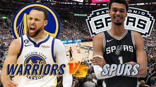 Golden State Warriors vs San Antonio Spurs Live Play by Play & Scoreboard