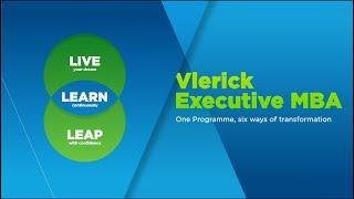 Vlerick Executive MBA | Why the participants chose the programme