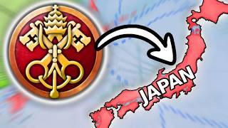 The POPE tries to turn JAPAN CATHOLIC in Victoria 3!