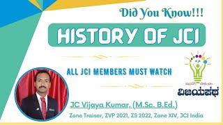 History of JCI || Junior Chamber International || Did you know JCI || JCI India || English Version