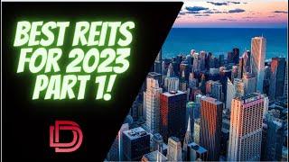 Best REITS for 2023 I High Yield Passive Income Investing and Real Estate Investing