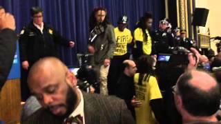 Protesters Shut Down Police Task Force Meeting -- DNAinfo Chicago