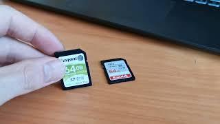 Kingston Canvas Select Plus 64Gb ОБЗОР