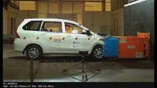 ASEAN NCAP - Toyota Avanza - 4 stars in frontal offset crash test