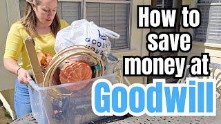 How To Save Money At Goodwill | Shop & Flip With Me