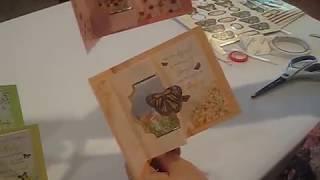 Hunkydory Crafts Flutterbye Spinner Card -- Card Making