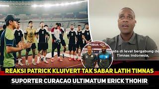 LANGSUNG DIINGATKAN FANS CURACAO! Patrick Kluivert tebar janji ke Suporter Garuda~STY dikenang