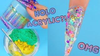 Making Custom Acrylic Powders + New Method Seen On Tik Tok