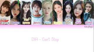 DIA (다이아) – Can’t Stop (E905) (듣고싶어) Lyrics (Han|Rom|Eng|COLOR CODED)