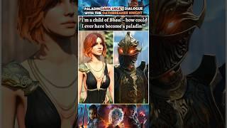 Unique Dark Urge's dialogue with Oathbreaker Knight | Baldur's Gate 3