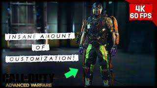 Call of Duty Advanced Warfare had an INSANE Amount of Customization Options!!