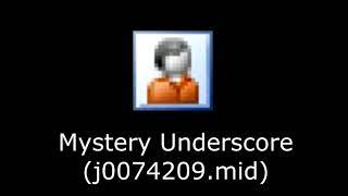 Microsoft Office ClipArt - Mystery Underscore (j0074209.mid)