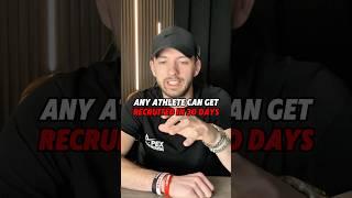 Any athlete can get recruited in 30 days!  #basketball #baseball #football #sports #shorts
