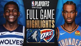 #6 TIMBERWOLVES at #1 THUNDER | FULL GAME 2 HIGHLIGHTS | May 22, 2025